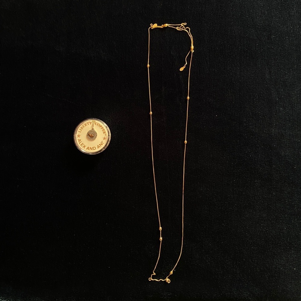 Alex and Ani necklace + pendant